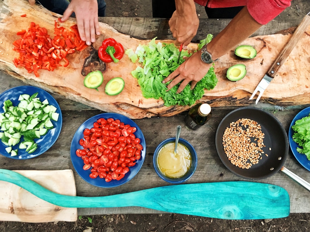 Quinoa salade met avocado